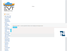 Tablet Screenshot of evtcloudservices.com